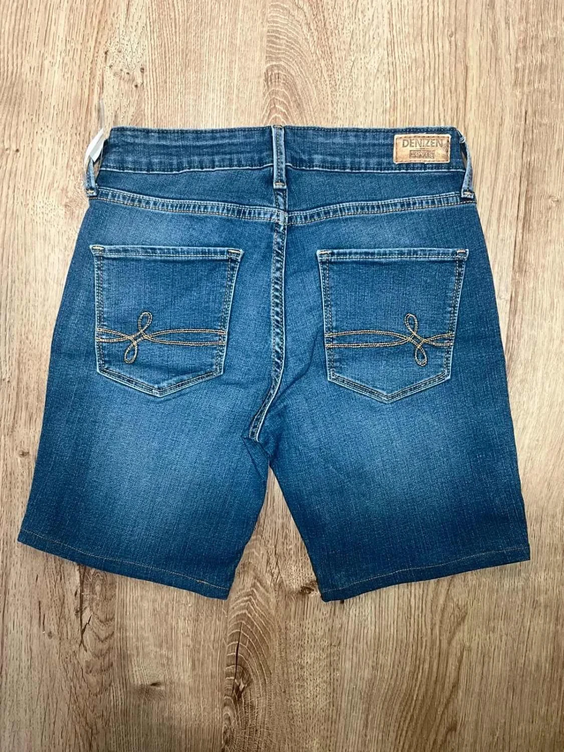 Short Levi's Modern Crop Taille 2 Vintage Bleu Slv 050 – photo 6